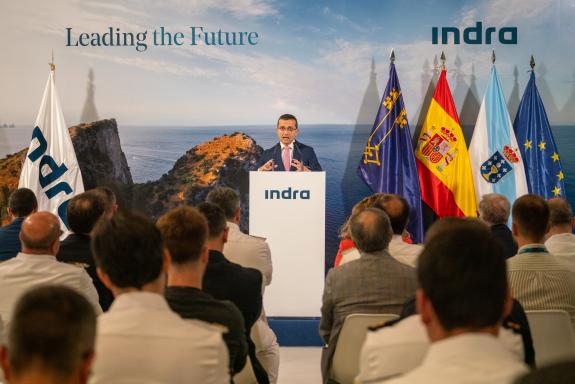 Imaxe da nova:A Xunta destaca a aposta de Indra por Galicia, no marco dunha política industrial orientada á atracción de investimentos
