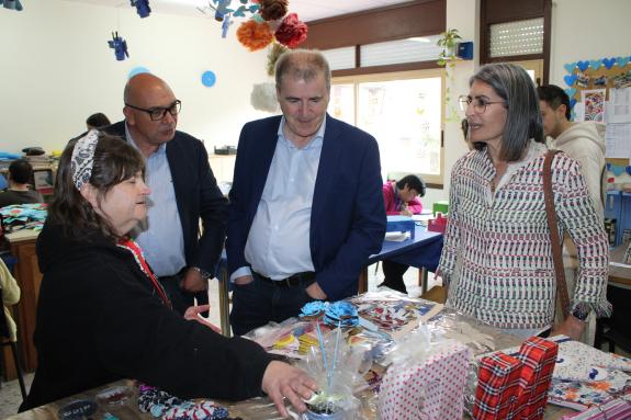 Imaxe da nova:Manuel Pardo destaca o traballo de Aspanas a prol da mellora da  calidade de vida das persoas con discapacidade intelectual