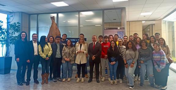 Imaxe da nova:Lara Meneses destaca a importancia do programa Mentoring da Xunta para preparar a mocidade no salto á vida laboral