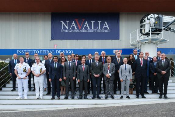 Imagen de la noticia:Rueda pone en valor la potencia del naval gallego y las oportunidades de futuro de uno de los motores de la economía de la c...