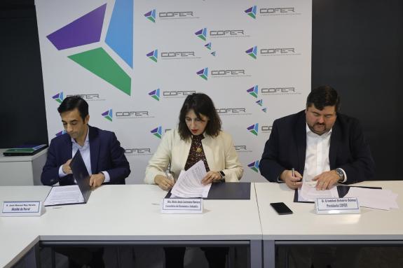 Imaxe da nova:Lorenzana subliña a aposta do Goberno galego polo desenvolvemento económico e industrial das comarcas de Ferrol, Eume e Ortegal