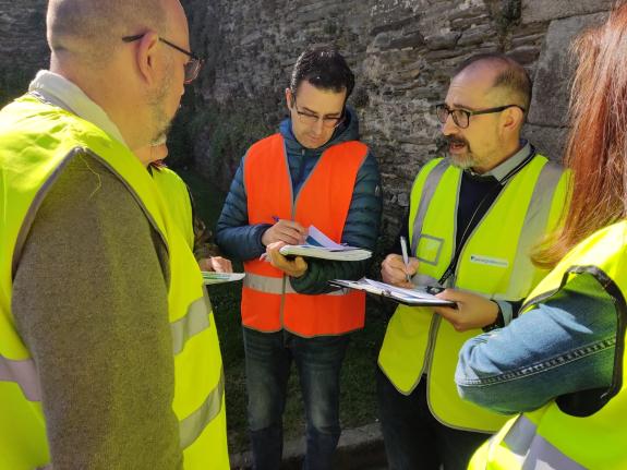 Imagen de la noticia:La delegación territorial de la Xunta en Lugo ponen la prueba el Plan de autoprotección con un simulacro que obligó a evacua...