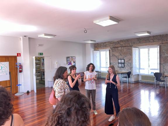 Imaxe da nova:Lara Meneses enxalza o papel da Rede de Espazos Xoves da Xunta para ofrecerlle á mocidade oferta de lecer nun ambiente saudable