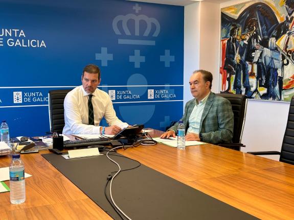 Imaxe da nova:López Campos analiza co alcalde de Lalín proxectos culturais de relevancia para o concello