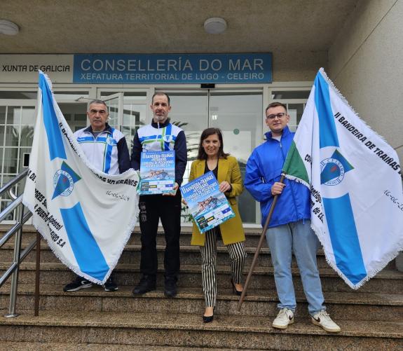 Imaxe da nova:A Xunta patrocina a “II Bandeira de traíñas de veteráns”  que organiza este domingo o Club de Remo de Celeiro