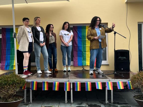 Imaxe da nova:A Xunta destaca a importancia de apoiar e visibilizar ao colectivo LGBTI no rural galego con celebracións como o ‘Porco Pride Espas...