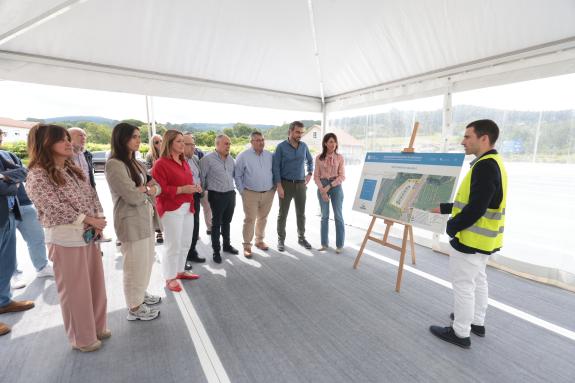 Imaxe da nova:A Xunta pon en servizo o novo aparcadoiro disuasorio de Ribadumia con 77 prazas de estacionamento