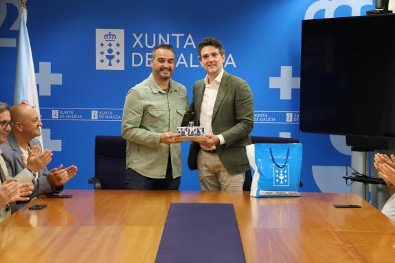 Imagen de la noticia:Arias felicita al Lugo Sala por su ascenso a segunda división