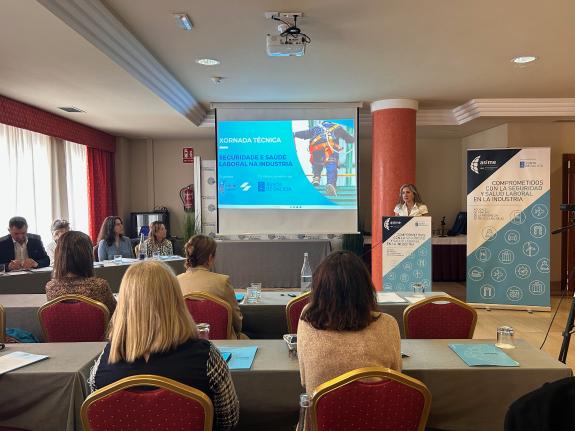 Imaxe da nova:Martina Aneiros destaca o compromiso da Xunta coa cultura da prevención a través da Estratexia de Seguridade e Saúde no Traballo de...