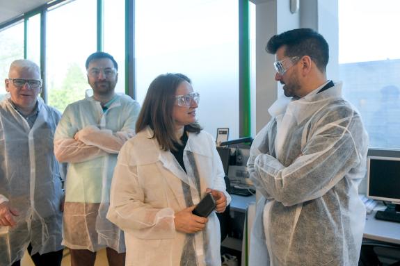 Imaxe da nova:A Xunta difunde as capacidades de investigación e innovación de Galicia ante unha delegación internacional do sector biotecnolóxico