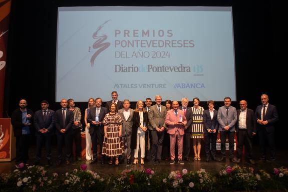 Imaxe da nova: Rueda destaca os premios ‘Pontevedreses do Ano’ como mostra dunha Galicia orgullosa de si mesma