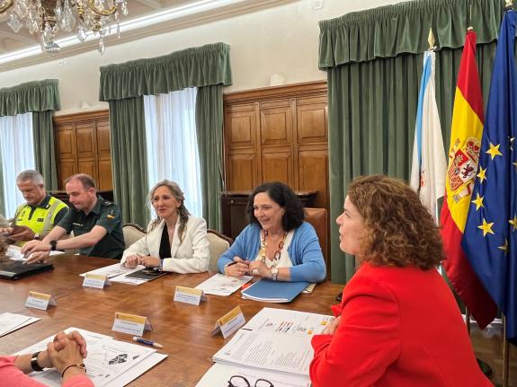 Imaxe da nova:Belén do Campo destaca o esforzo da Xunta para reducir a sinistralidade nas estradas autonómicas na Comisión Provincial de Tráfico ...