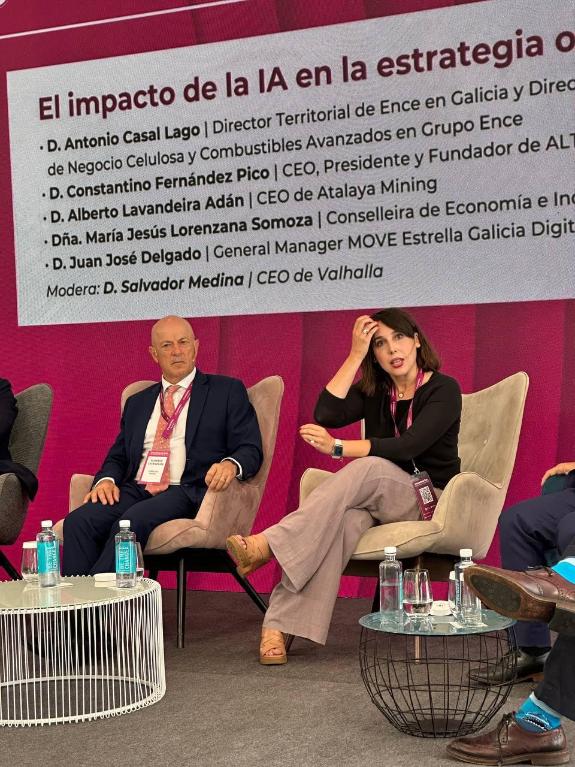 Imaxe da nova:Lorenzana apela a aproveitar as oportunidades que ofrece a Intelixencia Artificial para o tecido empresarial