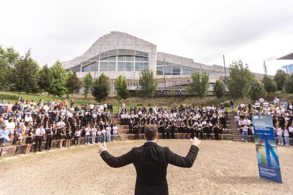 Imaxe da nova:Cultura impulsa a educación musical na mocidade cun festival de bandas con máis de 550 participantes