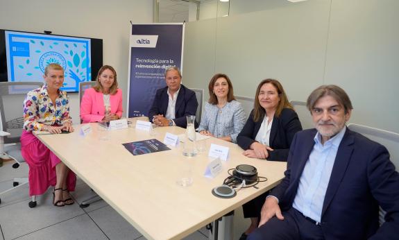 Imaxe da nova:A Xunta pon en valor a aportación de empresas como Altia para que Galicia incremente a súa resiliencia e siga a liderar a acción co...