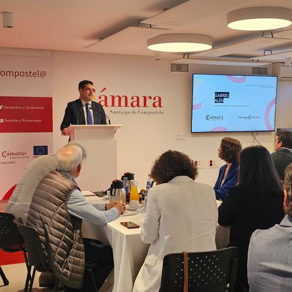 Imaxe da nova:A Xunta reafirma o seu compromiso coas cámaras de comercio como entidades clave para a dinamización económica e o impulso do empren...