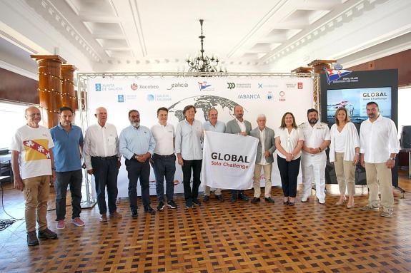 Imagen de la noticia:La Global Solo Challenge 2027-2028, que tendrá en Vigo su puerto de salida y llegada, recalca la capitalidad de Galicia en l...
