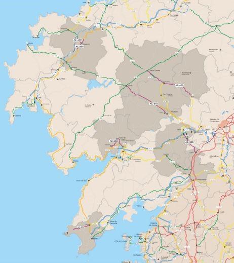 Imaxe da nova:La Xunta comenzará este lunes las obras de mejora del firme en la carretera AC-303, a su paso por el municipio de Ribeira