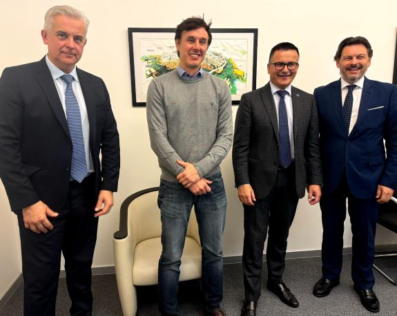 Imaxe da nova:A Xunta reforza a colaboración co Goberno da capital arxentina de Bos Aires para seguir favorecendo as relacións coa cidade do exte...