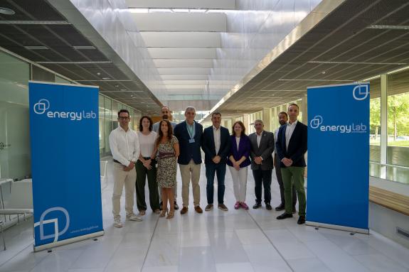 Imagen de la noticia:La Xunta apoya los proyectos en el sector energético de Energylab como la obtención de hidrógeno verde para almacenar energí...
