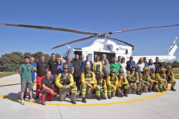 Imaxe da nova:Medio Rural completa a remodelación da base aérea contra incendios de San Xoán de Río cun investimento de máis de 1,2 M€