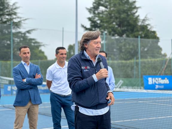 Imagen de la noticia:Lete Lasa destaca el excelente nivel del tenis femenino gallego con referentes como Jessica Bouzas que recoge el legado de L...