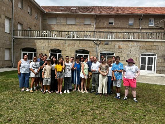 Imaxe da nova:A Xunta destaca o compromiso do Grupo Social Once coa formación das persoas con discapacidade