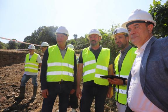 Imaxe da nova:Comezan os traballos de recuperación de Pontenoufe, en Lalín, para continuar impulsando a Vía da Prata