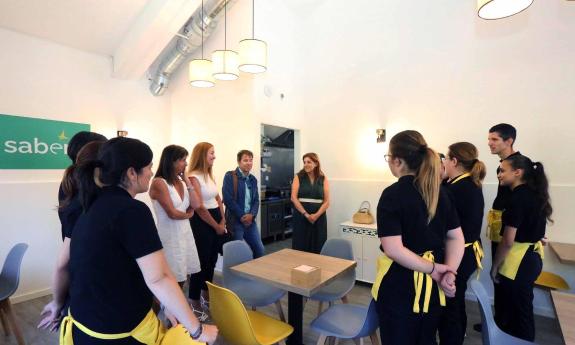 Imaxe da nova:A Xunta apoia a aposta de Aceesca pola integración laboral das persoas con discapacidade intelectual