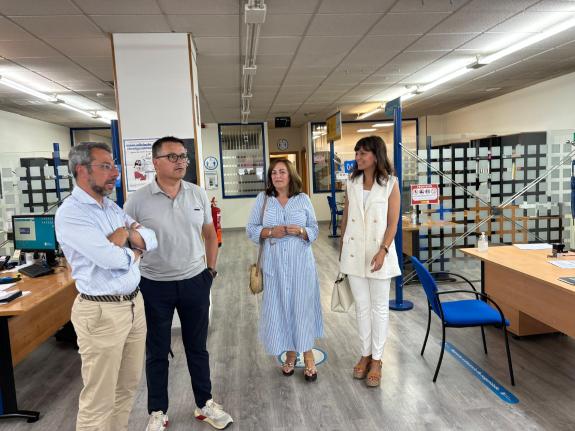 Imaxe da nova:A Xunta destaca na oficina de emprego de Monforte o avance do perfilado competencial a través da ferramenta EMI para casar oferta e...