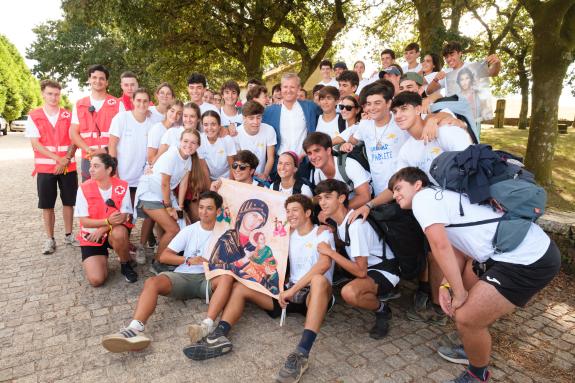 Imaxe da nova:Rueda pon en valor o programa ‘Contigo no Camiño’ co que se atenderon preto de 1.500 asistencias sanitarias e informativas este ver...