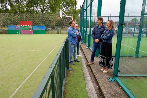 Imaxe da nova:A Xunta colabora con preto de 450.000 euros do Fondo adicional na mellora das instalacións deportivas de oito municipios de Ferrolt...