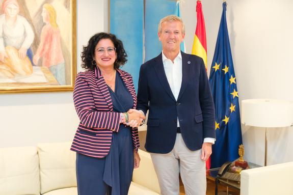 Imaxe da nova:Rueda e a alcaldesa de Teo acordan impulsar a construción dun centro de día e vivenda pública no concello