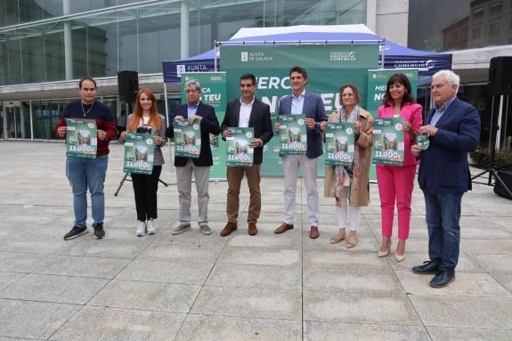 Imaxe da nova:A Xunta promove as vendas de proximidade na provincia de Lugo coa campaña ‘Merca no teu comercio’