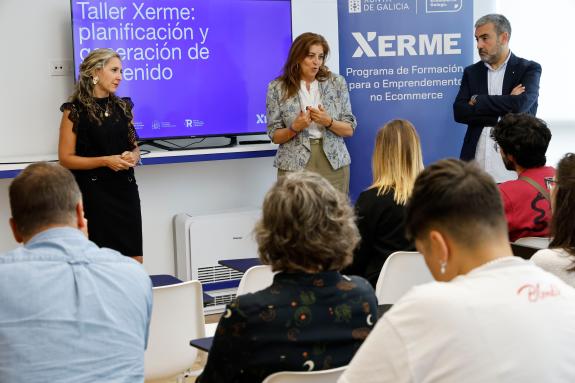 Imaxe da nova:A Xunta forma a través do Polo de emprendemento de Ferrol sobre a xeración de contidos online no marco da aceleradora de proxectos ...