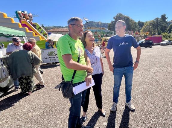 Imaxe da nova:Ana Ortiz celebra cos veciños de Teis unha nova edición da súa festa popular na ETEA