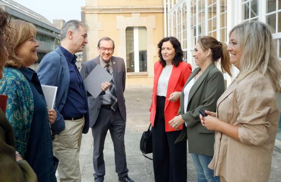 Imaxe da nova:A Xunta pon en valor o éxito dos graos implantados na Facultade de Humanidades de Ferrol ao abeiro do mapa de titulacións