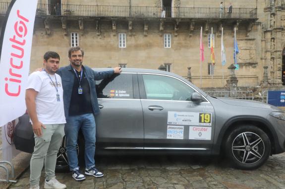Imagen de la noticia:Diego Calvo participa como piloto en uno de los tramos de la octava edición del ‘Eco Rallye A Coruña’