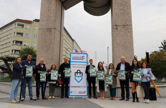 Imaxe da nova:Ana Ortiz participa na presentación da nova campaña “Merca no teu comercio 2024”