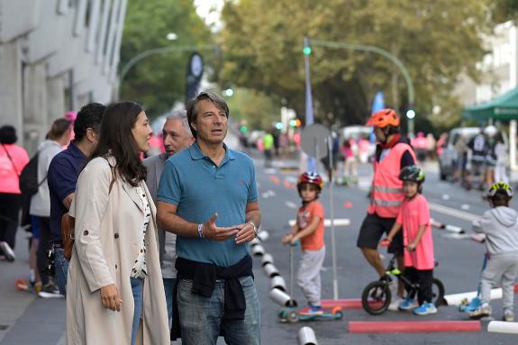 Imagen de la noticia:Corgos participa en A Coruña en los actos del Día sin coches en la calle