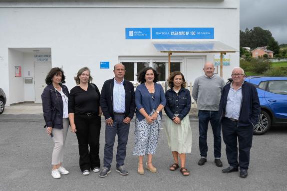 Imaxe da nova:Belén do Campo anuncia na casa niño de Vilarmaior que a comarca de Betanzos contará cun novo servizo deste tipo, o que eleva a sete...