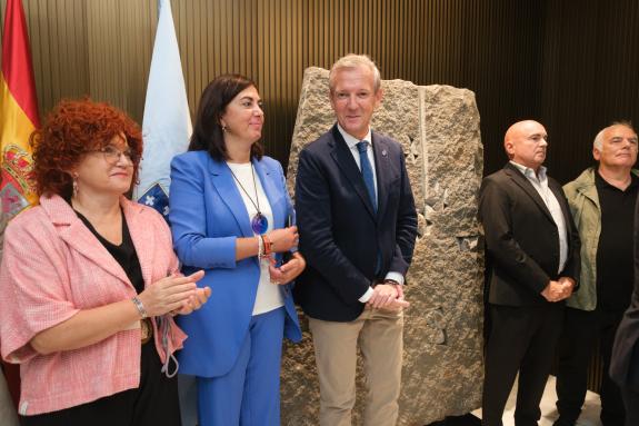 Imaxe da nova:O presidente da Xunta asiste á inauguración das obras de accesibilidade do Parlamento de Galicia