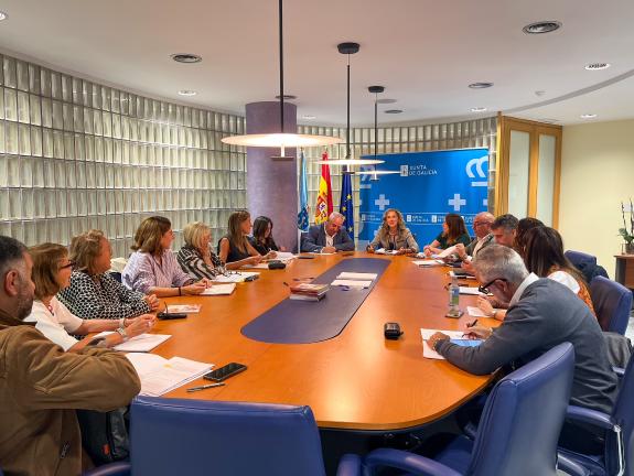 Imaxe da nova:A delegada da Xunta en Ferrol preside unha nova sesión da Comisión Territorial de Coordinación