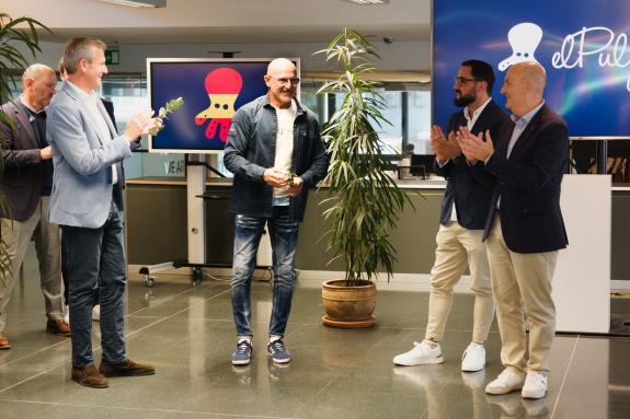 Imagen de la noticia:Rueda alaba la labor de elPulpo como gran representante de la Marca Galicia