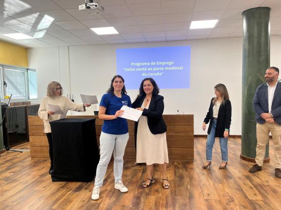 Imaxe da nova:A Xunta destaca os máis de 2,5 M€ investidos en 6 novos obradoiros de emprego para persoas mozas na Coruña para mellorar a empregab...