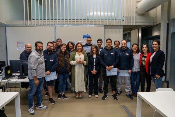 Imagen de la noticia:Ana Ortiz destaca la oferta formativa y laboral de los talleres FomaWeb V y MAIV 2023