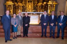 O conselleiro de Ciencia reivindica a figura do Matemático Rodríguez logo do achado da súa sepultura