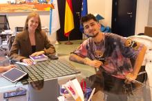 Lara Meneses mostra o seu interese polo proxecto musical do artista emerxente galego ‘G Face’