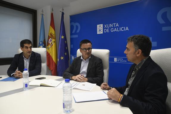 Imaxe da nova:A Xunta avanza na súa colaboración co concello ourensán de Castrelo de Miño para impulsar a xeración de emprego e a promoción da ar...