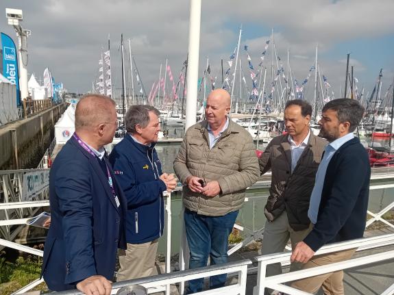 Imagen de la noticia:A Xunta promociona o sistema náutico galego no Grand Pavois de La Rochelle co obxectivo de fidelizar os tránsitos do norte d...